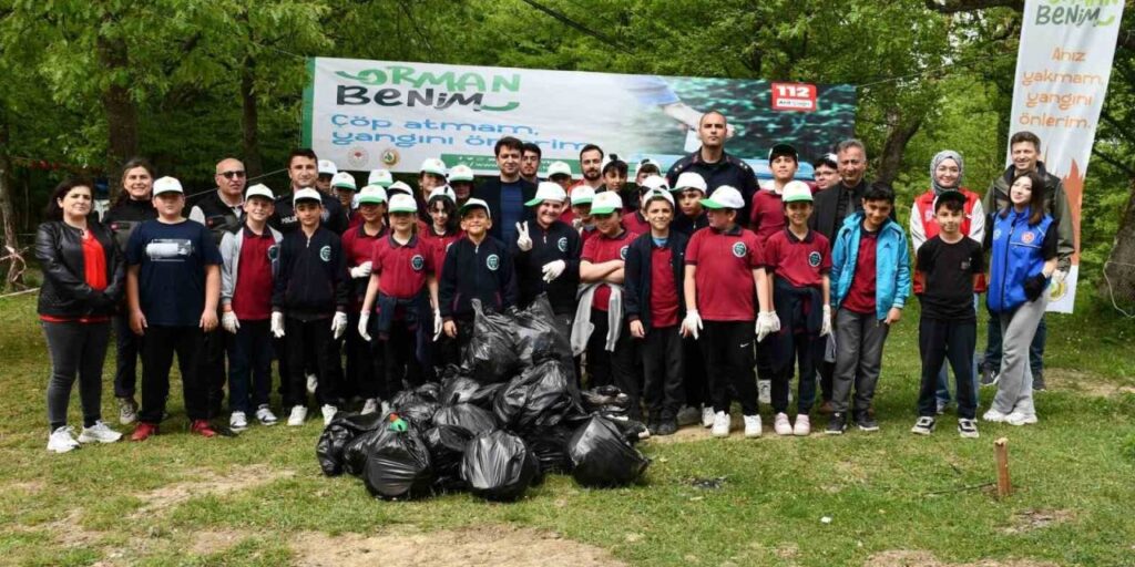 Sinop Türkeli'de, 'Orman Benim' etkinliğinde çevre temizliği! sinop turkelide orman benim etkinliginde cevre temizligi yapildi habermeydan