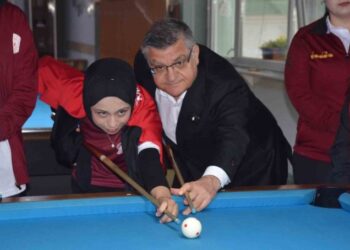 Sinop'ta, Yurt Lig bilardo Türkiye birinciliği müsabakaları başladı! Sinop’ta, Yurt Lig bilardo Türkiye birinciliği müsabakaları başladı!