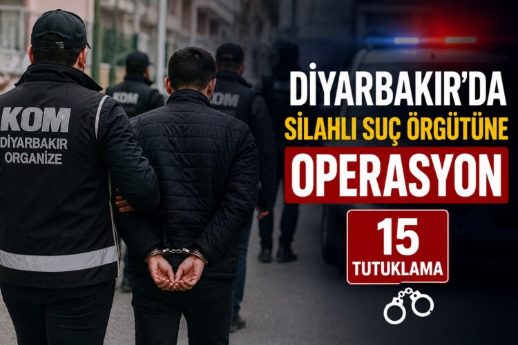 Diyarbakirda Silahli Suc Orgutune Operasyon habermeydan