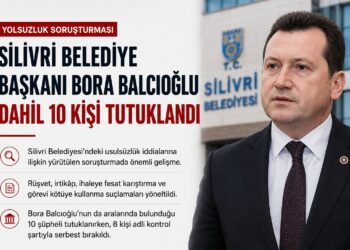 Silivri Belediye Başkanı Bora Balcıoğlu’nun da Aralarında Bulunduğu 10 Kişi Tutuklandı Silivri Belediye Başkanı Bora Balcıoğlu’nun da Aralarında Bulunduğu 10 Kişi Tutuklandı