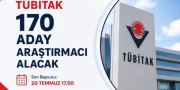 TÜBİTAK 170 Aday Araştırmacı Alımı Yapacak! Başvurular Başladı