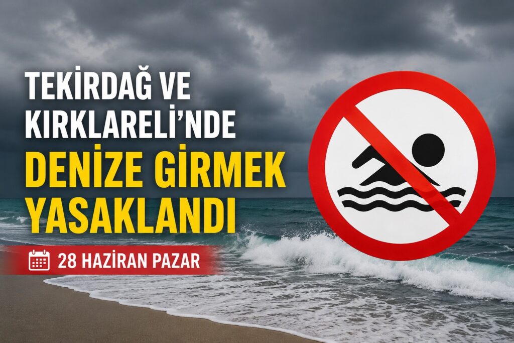 Tekirdag ve Kirklarelinde Denize Girislere Hava Engeli habermeydan