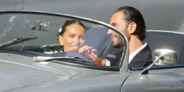 Thylane Blondeau ile Ben Attal dünyaevine girdi
