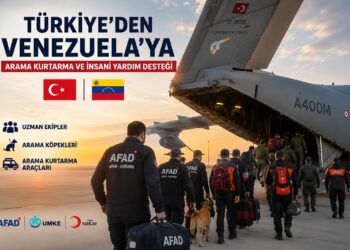 Türkiye’den Depremle Sarsılan Venezuela’ya Arama Kurtarma ve İnsani Yardım Seferberliği