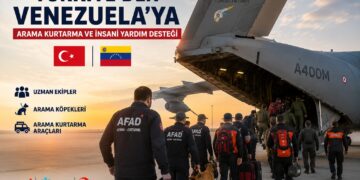 Türkiye’den Depremle Sarsılan Venezuela’ya Arama Kurtarma ve İnsani Yardım Seferberliği