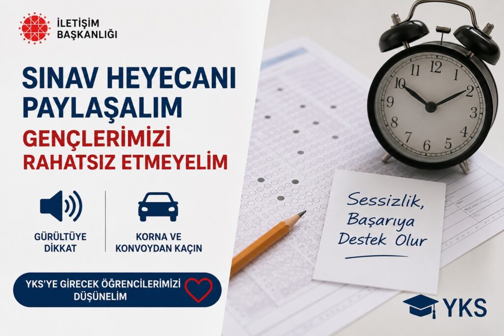 İletişim Başkanlığı’ndan Milli Maç Öncesi YKS Hassasiyeti Çağrısı YKS habermeydan