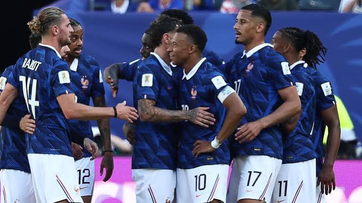 Fransa, Irak'ı 3 golle geçti! fransa iraki 3 golle gecti habermeydan