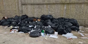Muş Hasköy Devlet Hastanesi’nde, tepki çeken çöp yığınları!