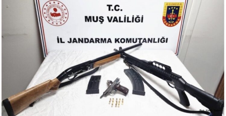 mus vartoda silah ve muhimmat operasyonu habermeydan