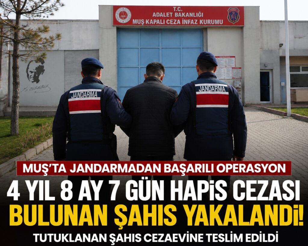 musta 4 yil 8 ay hapis cezasi bulunan sahis yakalandi habermeydan