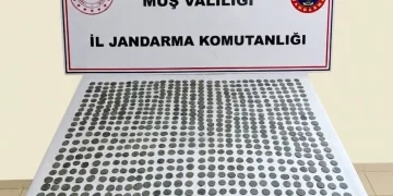 Muş’ta, tarihi eser operasyonunda 4 kişi gözaltına alındı!