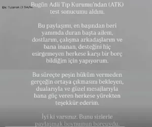 Burak celik test sonucunu gorunce isyan etti1 habermeydan