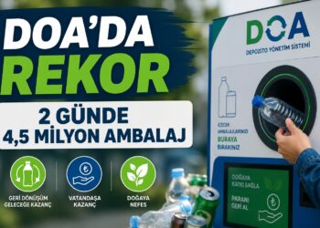 DOA sistemi yoğun ilgi gördü! 2 günde 4,5 milyon ambalaj geri dönüştürüldü DOA sistemi yoğun ilgi gördü! 2 günde 4,5 milyon ambalaj geri dönüştürüldü