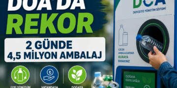 DOA sistemi yoğun ilgi gördü! 2 günde 4,5 milyon ambalaj geri dönüştürüldü DOA sistemi yoğun ilgi gördü! 2 günde 4,5 milyon ambalaj geri dönüştürüldü