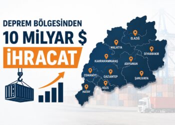 Deprem Bölgesinden İhracatta Güçlü Toparlanma: 11 İlin 6 Aylık Dış Satımı 10 Milyar Doları Geçti Deprem Bölgesinden İhracatta Güçlü Toparlanma: 11 İlin 6 Aylık Dış Satımı 10 Milyar Doları Geçti