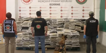 Kapıkule’de Dev Uyuşturucu Operasyonu! 1 Tonu Aşan Uyuşturucu Ele Geçirildi