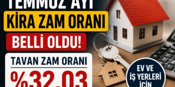 Temmuz Kira Artış Oranı Açıklandı! İşte Ev ve İş Yerleri İçin Yeni Zam Tavanı Temmuz Kira Artış Oranı Açıklandı! İşte Ev ve İş Yerleri İçin Yeni Zam Tavanı