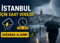 İstanbul’da Sağanak Alarmı! Meteoroloji ve AKOM Saat Vererek Uyardı
