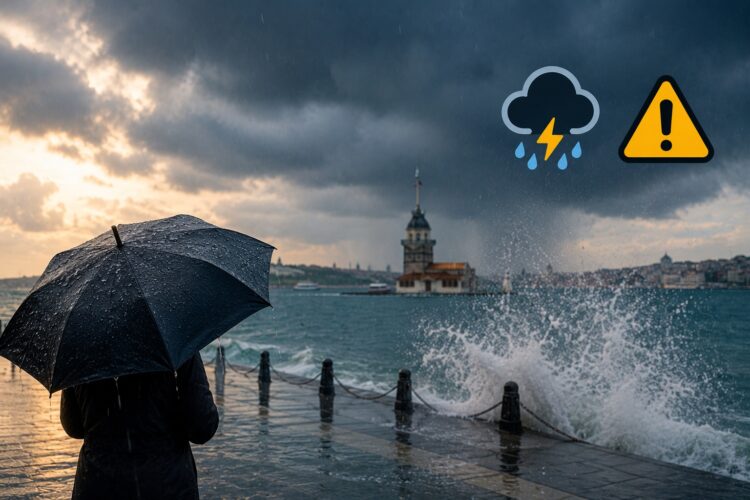 Meteorolojiden Kuvvetli Sağanak Uyarısı! İki İl İçin Sarı Kod Verildi, Sel Riskine Dikkat Meteoroloji22 habermeydan