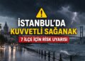 Meteoroloji’den İstanbul İçin Kritik Uyarı: Sağanak ve Fırtına Etkisini Artırıyor