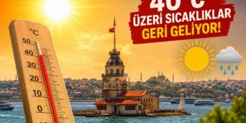 Meteoroloji Tarih Verdi: Kavurucu Sıcaklar Geri Dönüyor! 40 Dereceyi Aşacak İller Belli Oldu