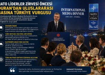 NATO Liderler Zirvesi Öncesi Duran’dan Uluslararası Basına Türkiye Vurgusu