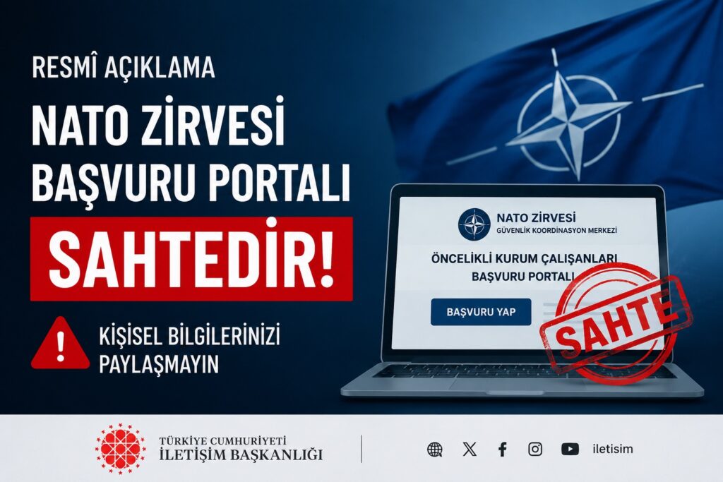NATO Zirvesi başvuru portalı iddiaları yalanlandı! Sahte içeriklere karşı kritik uyarı NATO Zirvesi basvuru portali habermeydan