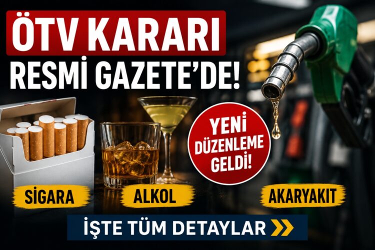 ÖTV Kararı Yürürlüğe Girdi! Sigara ve Akaryakıtta Yeni Dönem Başladı OTV Karari habermeydan