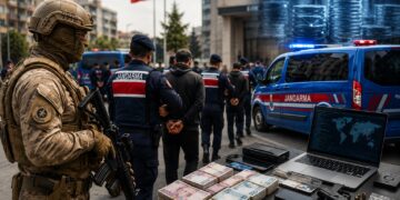 Jandarmadan 16 İlde Dev Operasyon! 22 Suç Örgütüne Darbe, 228 Gözaltı