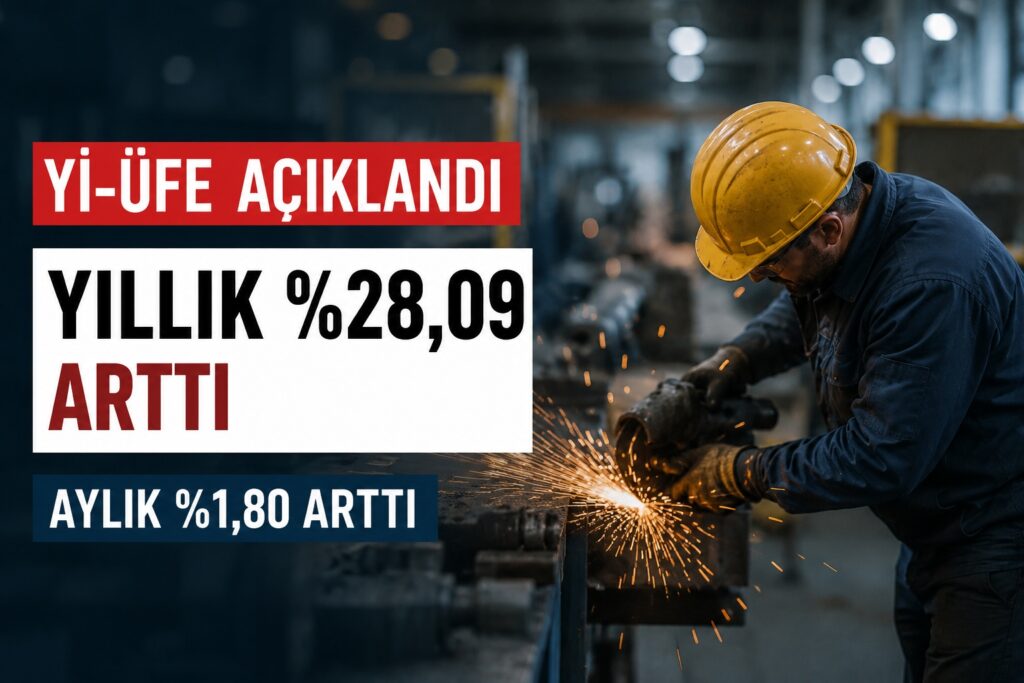 Yİ-ÜFE Verileri Açıklandı! Üretici Enflasyonunda Son Durum Uretici Enflasyonu habermeydan