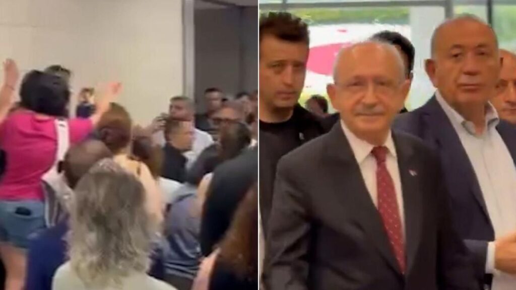 Deniz Göktaş'a destek için adliyeye giden Kılıçdaroğlu'na protesto deniz goktasa destek icin adliyeye giden kilicdarogluna protesto habermeydan