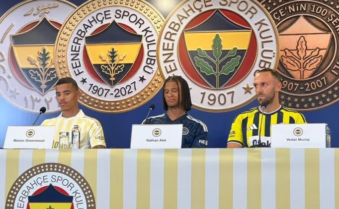 Fenerbahçe'de, Greenwood, Ake ve Muriqi Resmen İmzayı Attı! fenerbahcede greenwood ake ve muriqi icin imza toreni duzenlendi habermeydan