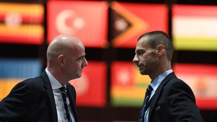 Futbolda Dev Kriz: Infantino'nun 20 Milyar Dolarlık Planı ve UEFA'nın Boykot Resti futbolda dev kriz infantinonun 20 milyar dolarlik plani ve uefanin boykot resti habermeydan