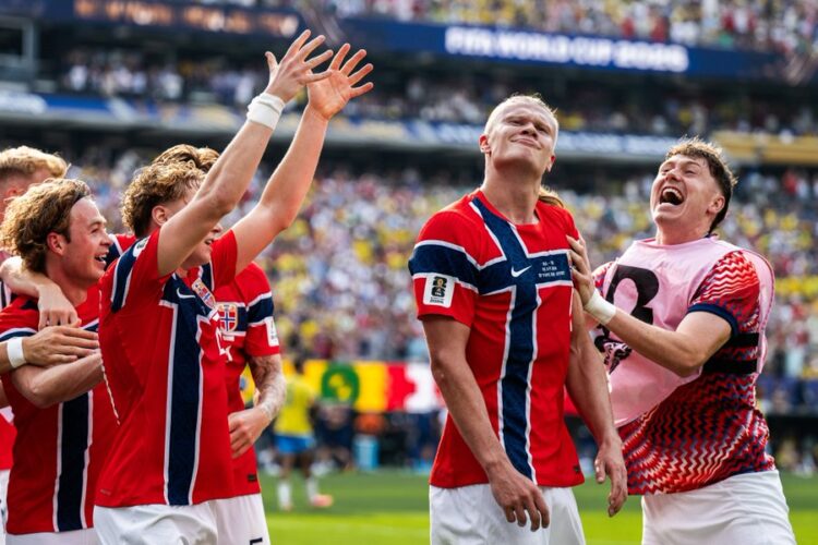 Haaland'lı Norveç, Brezilya'ya acımadı! haalandli norvec brezilyaya acimadi habermeydan