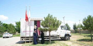 Muş'ta, Mobil Mamografi Hizmeti Devam Ediyor! Muş’ta, Mobil Mamografi Hizmeti Devam Ediyor!