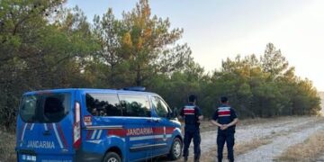 Sinop Erfelek'te, Jandarma'dan Ormanlara 7/24 Gözetim! Sinop Erfelek’te, Jandarma’dan Ormanlara 7/24 Gözetim!