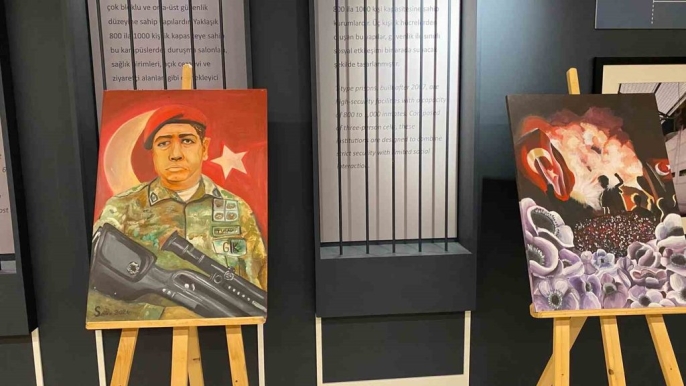 Sinop'ta 15 Temmuz Ruhu Tuvalde: 'İrade Bizim, Zafer Bizim' Sergisi Açıldı sinopta 15 temmuz ruhu tuvalde irade bizim zafer bizim sergisi acildi habermeydan