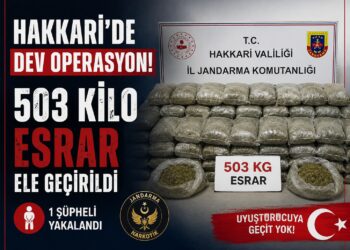 Hakkari'de dev uyuşturucu operasyonu! 503 kilo esrar ele geçirildi Hakkari’de dev uyuşturucu operasyonu! 503 kilo esrar ele geçirildi