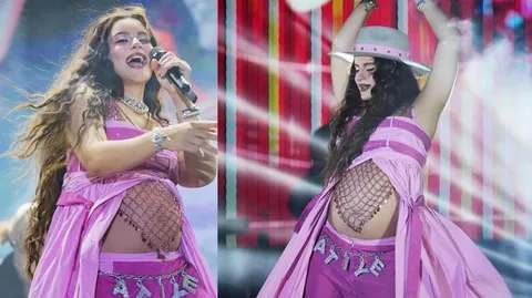 Atiye’yi korkutan anlar! Karnı burnunda konser öncesi fenalaştı! Atiye korkutan anlar habermeydan