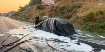 Aydın’da Elektrikli Araç Yangını: 8 Milyon Liralık Otomobil 12 Saatte Söndürüldü