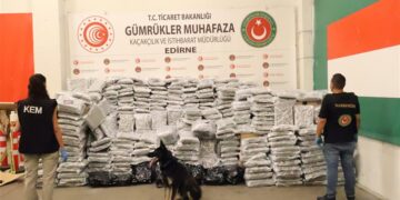 Kapıkule’de 810 kilo esrar ele geçirildi: TIR’daki gizli yük X-Ray taramasında ortaya çıktı