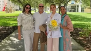 Neşe Erberk'in kızı Selin Gurdikyan beyaz önlüğünü giydi Nese Erberk kizi Selin Gurdikyan beyaz onlugunu giydi habermeydan