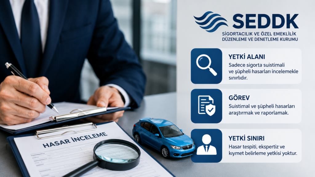 SEDDK'den Hasar Araştırmacıları İçin Net Açıklama: Yetki Sınırları Belli Oldu SEDDK habermeydan