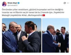 Sinan Akçıl’dan Erdoğan’a dikkat çeken sözler: Ömrümden yılları gözümü kırpmadan veririm Sinan Akcildan Erdogana dikkat ceken sozler1 habermeydan