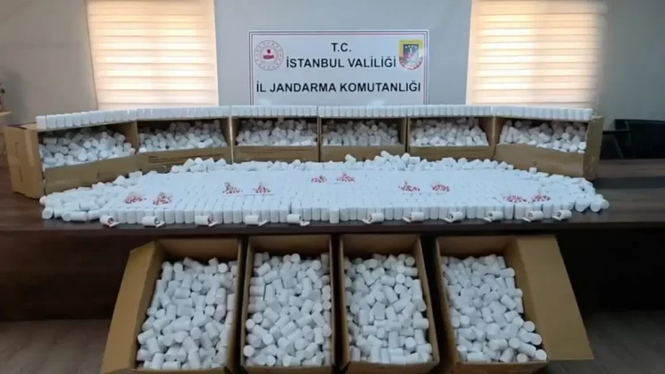 İstanbul'da Dev Uyuşturucu Operasyonu: 257 Bin Hap Ele Geçirildi, 2 Şüpheli Tutuklandı Uyusturucu Operasyonu7 habermeydan