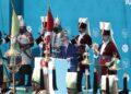 Cumhurbaşkanı Erdoğan'dan Malazgirt'te Kararlılık Mesajı: 'Türkiye Yüzyılı İçin Atımızın Kuyruğunu Bağladık' Cumhurbaşkanı Erdoğan’dan Malazgirt’te Kararlılık Mesajı: ‘Türkiye Yüzyılı İçin Atımızın Kuyruğunu Bağladık’