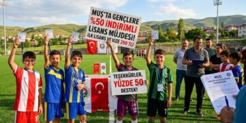 Muş’ta, Genç Futbolculara Yüzde 50 Lisans İndirimi!