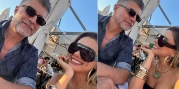 Özcan Deniz ve Samar Dadgar’ın Bodrum keyfi