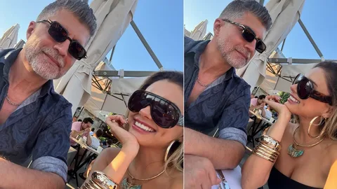 Özcan Deniz ve Samar Dadgar'ın Bodrum keyfi ozcan Deniz Samar Dadgar Bodrum keyfi habermeydan