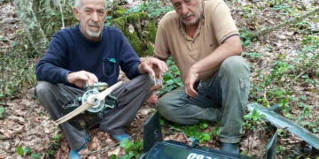 Sinop Ayancık'ta, Mantar Ararken İHA Parçası Buldu! Sinop Ayancık’ta, Mantar Ararken İHA Parçası Buldu!